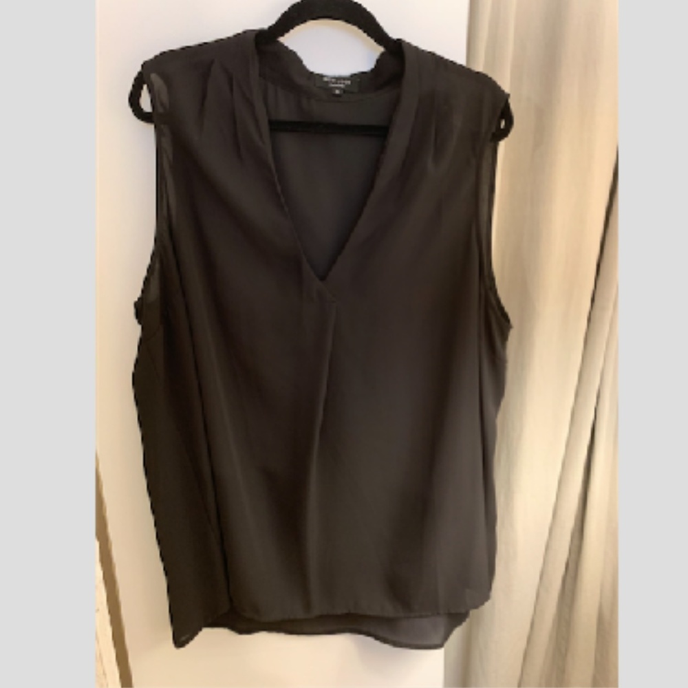 New Look Inspire Black V-Neck Plus Sz 24